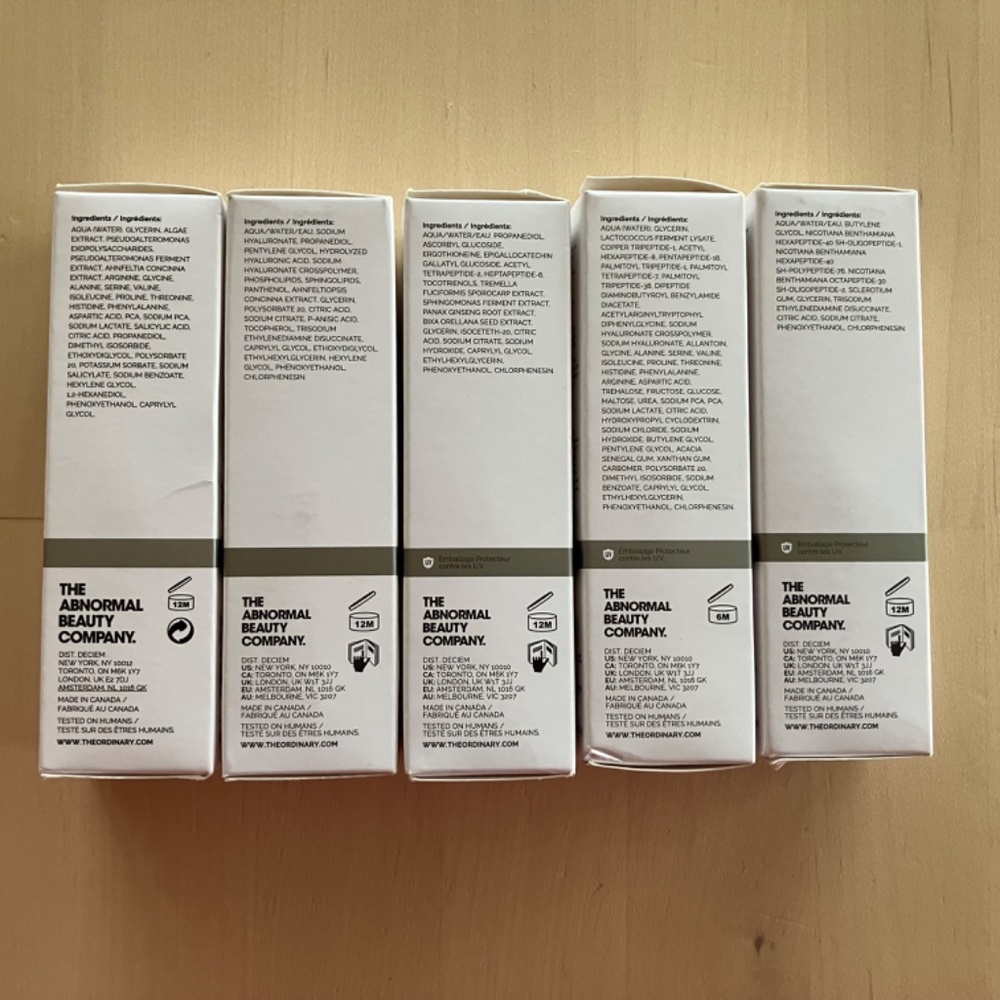BNIB The Ordinary Bundle of 5 + The Anything Pouch - Picture 5 of 14